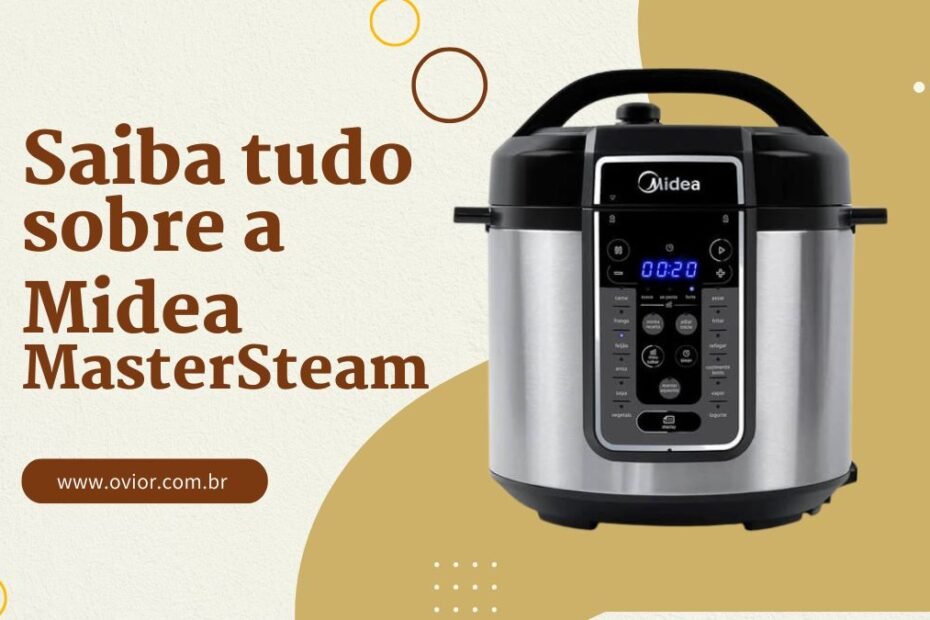 Midea MasterSteam 6L 12-em-1 MultiCooker